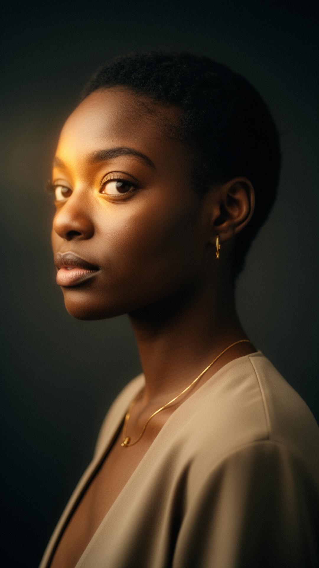 A young African creator stepping into her future